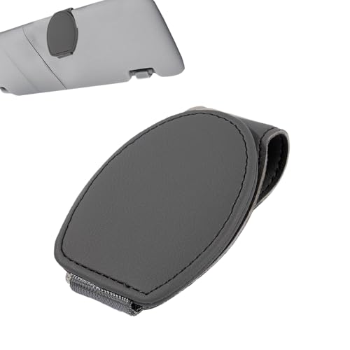 La Mejor comparativa de Montadora para comprar online. 15 Soporte de cuero para gafas para coche,Clip para gafas de coche,Soporte magnético para gafas de sol de cuero - Montador multiusos de la suspensión de las lentes, clip conveniente...