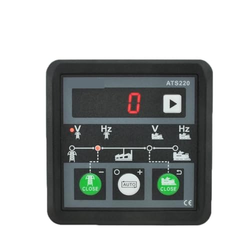 Módulo ATS ATS220 con conmutación automática y manual para panel de control de generador 8-36V 1