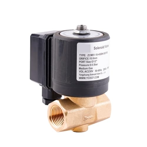 Électrovanne ZCM81 pour réguler le débit de gaz de combustion normalement fermé - 5