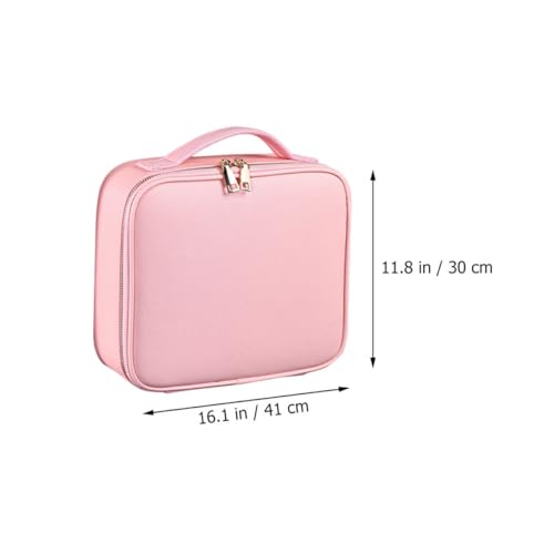 Trousse de maquillage avec compartiments ajustables, le cadeau idéal et pratique - 2