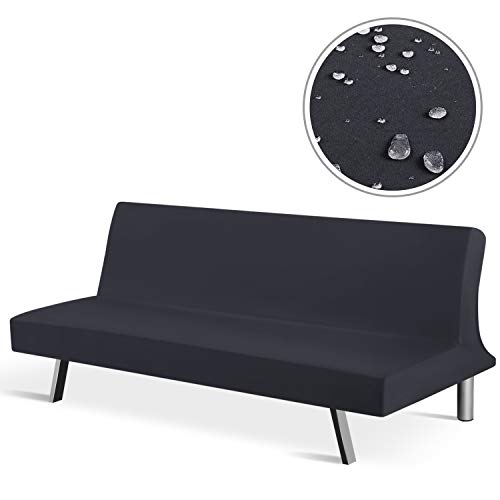 TAOCOCO Stretch Water Resistance Futon Slipcover, Futon Sofa Covers Armless Sofa Cover Furniture