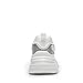 DREAM PAIRS Women's Platform Chunky Fashion Sneakers Jaxon Walking Lace-Up Comfortable Dad Sneakers Workout Sport Work Casual Tennis Shoes,Size 7,White-Silver Glitter,SDFN2406W