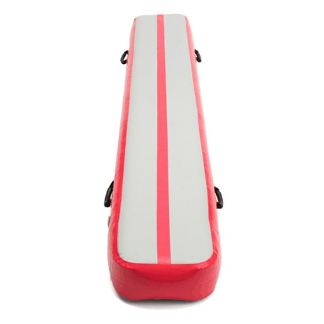 ТоуAE - Inflatable Balance Beam For Gymnastics *0.4m*0.2m Inflatable Beam For Training Mini Size Air trасk Mats With Pump (Red 3x0.4x0.2m)