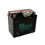 BATTERIA MOTORPARTS MINARELLI YTX12-BS 12V 10AH COMPATIBILE CON KYMCO GRAND DINK 250 4T 01 > 02 SENZA MANUTENZIONE COMPLETA SPECIFICA MOTO SCOOTER