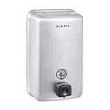 SUNERA 304 Stainless Steel Liquid Soap Dispenser Commercial Soap Dispenser Wall Mount Soap Dispenser