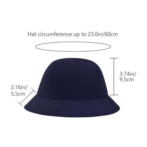 Image of BASSDASH UPF50+ Fishing Bucket Hat for Men Women Lightweight Water Resistant Packable Outdoor Summer Sun Hats FH13