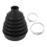 HEROFFIX 1 Set CV Joint Boot Kit for Toyota RAV4 2005-2020 for Toyota Camry 2002-2003 Outer Constant Velocity Joint Boot W/Clamps No.442842120 Black Rubber