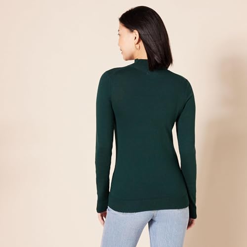 Image of Amazon Essentials Women's Lightweight Mock Neck Pullover Sweater, Regular Fit (Available in Plus Size)
