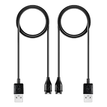 AWINNER Compatible for Garmin Charger Cable (2 Pack)