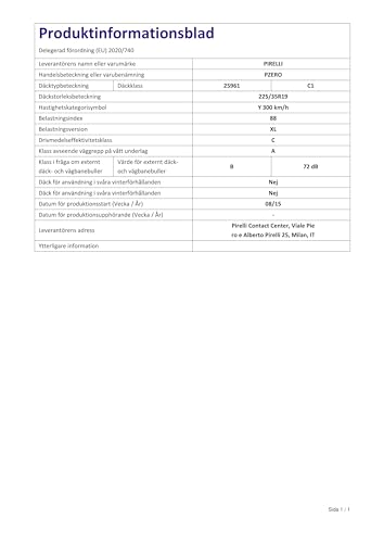 Pirelli P-Zero Xl Fsl - 225/35R19 88Y - Pneumatico Estivo - 7
