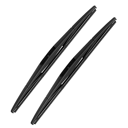 2 Rear Wiper Blade Replacement For 2005-2021 Nissan Armada/2009-2014 Cube/2005-2012 Pathfinder/2005-2015 Xterra/2011-2020 Murano, Rear Windshield Wiper Blades Original Equipment Replacement 12"/12" #TOP11