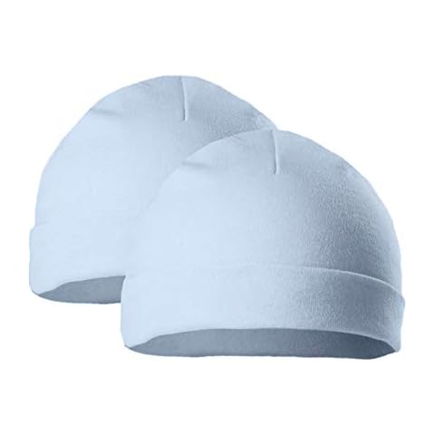 Mansuri Pack of 2 Tiny Baby Beanie Hats Cover