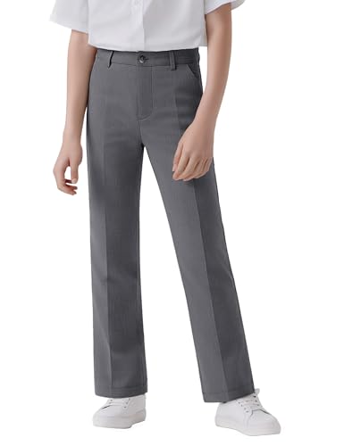 Image of Boys Dress Pants School Uniform Golf Pants for Boys Chino Pants