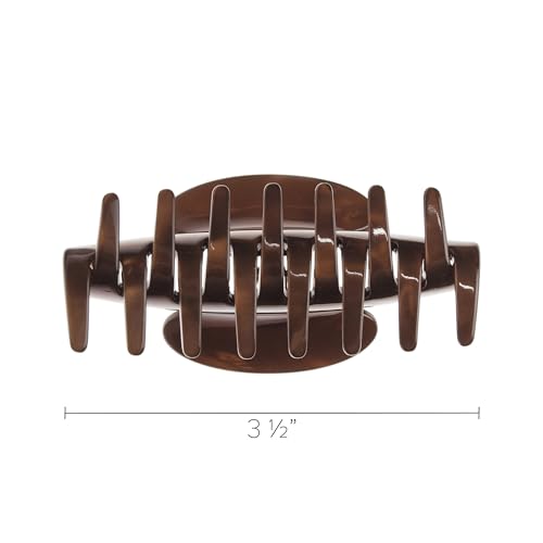 Pinza para cabello France Luxe Couture Nacro Mocha miniatura 2