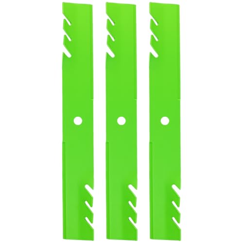 8TEN LawnRAZOR Blade for Hustler FasTrak Raptor SD SDX XL XD XDX Super Z XR-7 797712 54-Inch Toothed Mulching 3 Pack