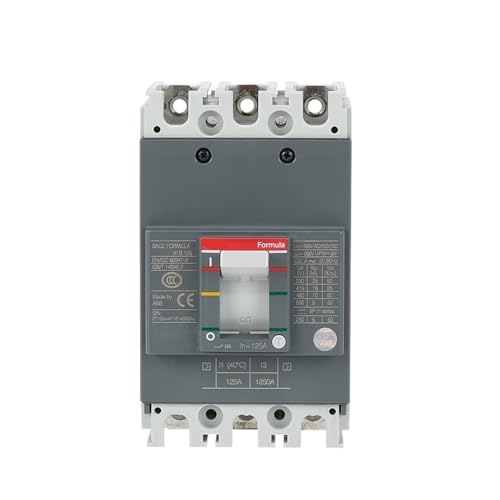 Disyuntor de caja moldeada A2B250 interruptor aire tripolar Fórmula A A3N630