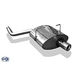 mini cooper r53 sportauspuff  FOX Sportauspuff Mini R50 Cooper u. One Bj. 01-06 - 1x80mm Typ 13