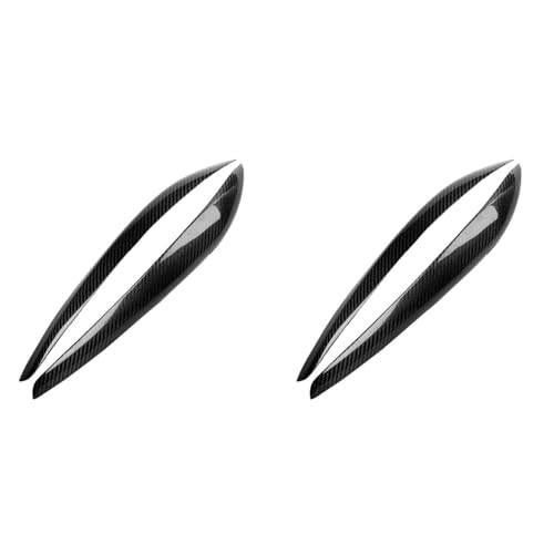 Phare sourcils pour R34 GT-T 1999-2002 | Paupières de phare en carbone style de voiture x4