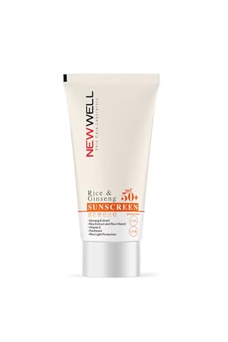 Newwel Rice &Ginseng Sunscreen 50SPF