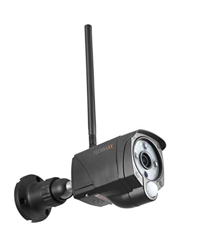 Technaxx WiFi IP Outdoor Camera TX-145, FullHD 1080p Security Camera, PIR Motion Sensor (120°/8 m), 15m Night Vision - Image 2