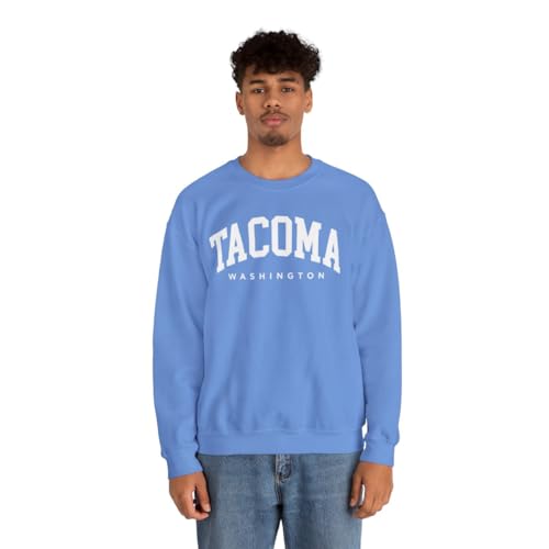 Tacoma Washington Adult Unisex Crewneck Sweatshirt3