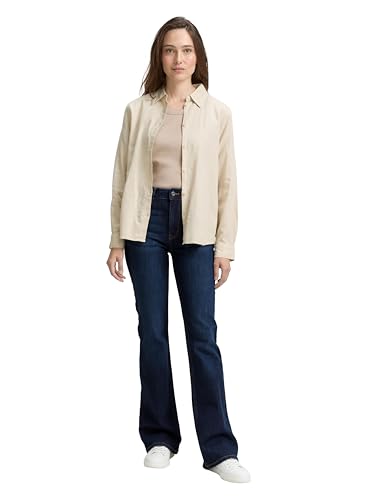 Tom Tailor Damen 1047842 Jeans, 10136 - Dark Blue Denim, 27W / 30L EU 4