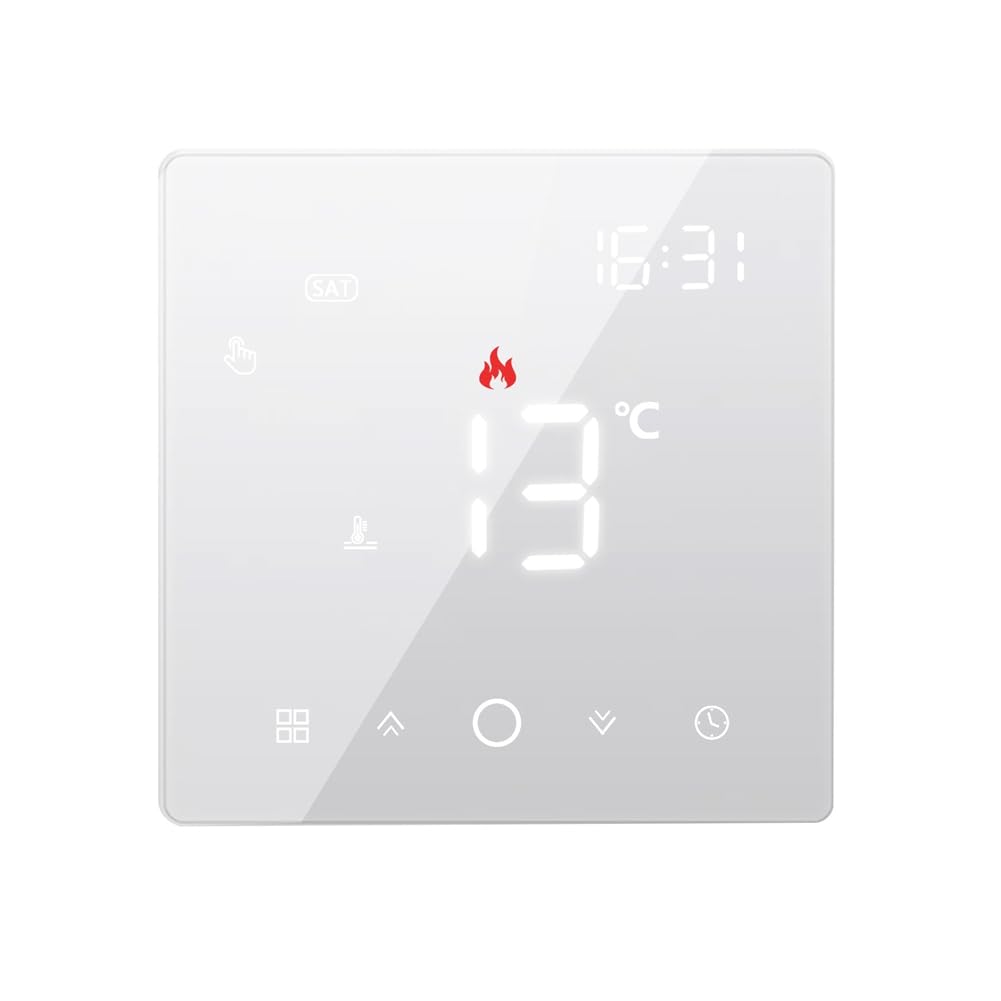 Thermostat Intelligent Wi-Fi Tuya pour chauffage au sol électrique et eau
