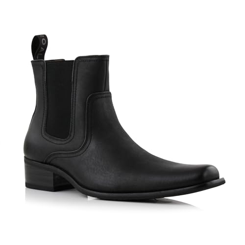 Image of Ferro Aldo Men's Western Boot Collection | Casual & Dress Ankle Boots in Cowboy, Chelsea, & Biker Styles for Men