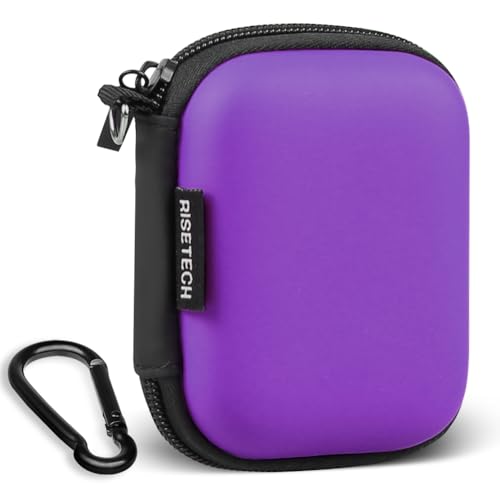 RISETECH Hard EVA Headphone Pouch