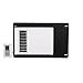 Cadet Apex72 Electric Wall Heater Complete Unit With Thermostat (Model: HWC101K, Part: 65402), 120 Volt, 1000 Watt