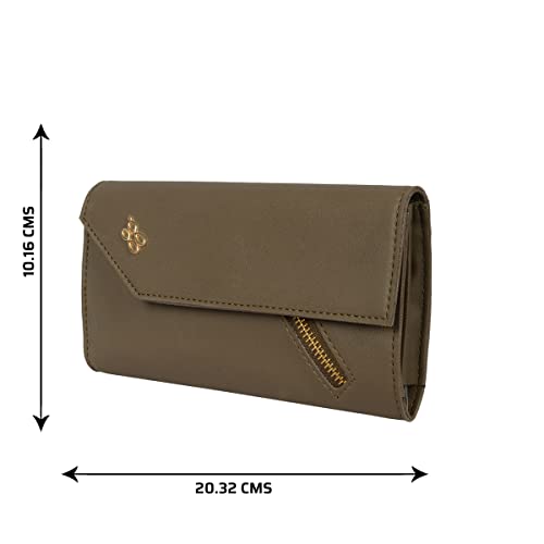 Image of Baggit Women Wallet Large Size | Ladies Stylish Purse Bag | Credit Card Money Holder