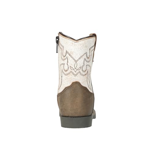Image of Smoky Mountain Boots Toddlers' Autry Square Toe Leather Western Cowboy Boots