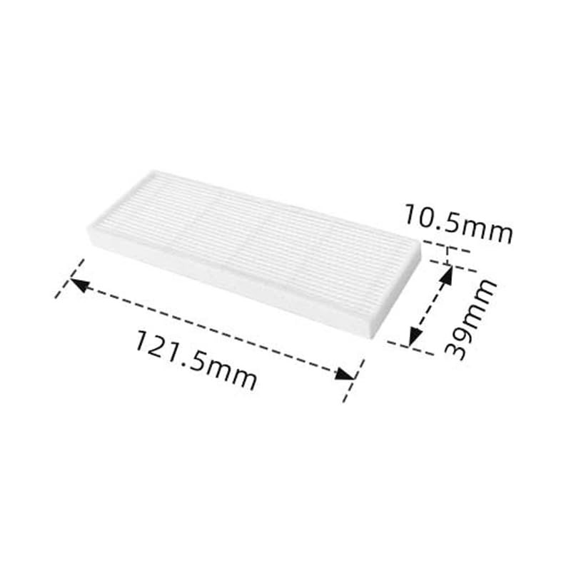 7PCS HEPA Filter Replacement for Tikom G8000, G8000 Pro, Honiture G20, Laresar Evol 3 Robot Vacuums with Cleaning Brush