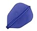 Cosmo Darts 6 Pack Fit Flight - Super Shape Dart Flight (Blue)