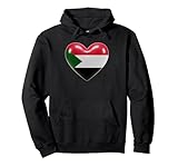 Photo Gallery cuore bandiera sudanese felpa con cappuccio Photo Gallery cuore bandiera sudanese felpa con cappuccio