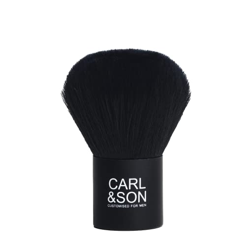 CARL&SON Make-up-Puderpinsel; Hergestellt aus synthetischen Borsten; Weich und langlebig; Unisex; 40g CARL&SON Make-up-Puderpinsel; Hergestellt aus synthetischen Borsten; Weich und langlebig; Unisex; 40g