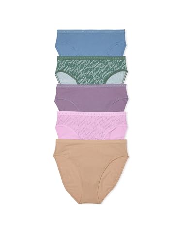 Victoria's Secret Ropa interior de algodón para mujer, bragas de cobertura completa para mujer, paquete múltiple (XS XXL), Multi, S