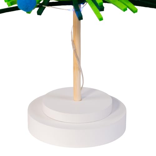 Árbol multicolor con luces LED Kurt Adler sin cables para espacios pequeños 4