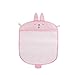 Produktbild TOYMYTOY Badespielzeug Organize Baby Badewanne Spielzeug Aufbewahrungstasche Tasche Badespielzeug Mesh Beutel Mit 2 Saugwirkung Haken (Rosa)