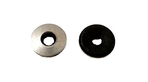 #10 Neoprene EPDM Bonded Sealing Washers Stainless Steel 18-8, Neo Bond, 100 Pieces (#10 NEO Bond Washer)