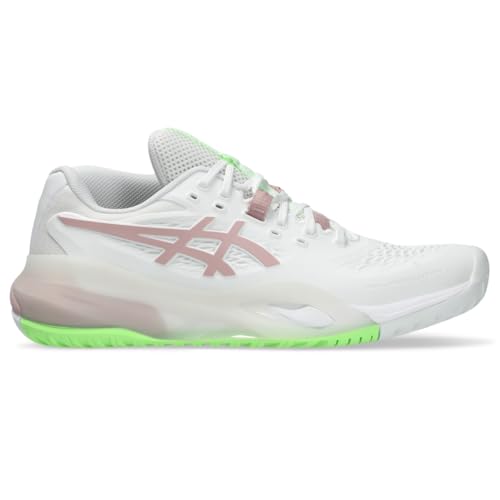 ASICS Women's Gel-Resolution X Tennis Shoes, 8.5, White/MORGANITE - image 9