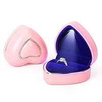 Rolin Roly Scatola Porta Anelli Ottagonale Con Luce LED - Blu - Portagioie Per Proposta Di Matrimonio - 2