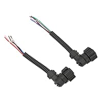 Rücklicht-Kabelbaum, 2 Stück Auto-Rücklicht-Kabelbaum, Vibrationsfester Direkter Ersatz für Auto