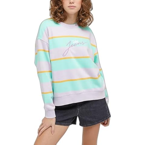 Lee Women's Pink Acid Sweatshirt, XX-Large Cover
