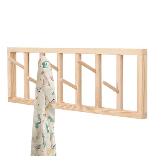 Genérico Perchero de Pared | Colgador Rústico Ahorrador De Espacio,Ganchos Perchero de Pared,Para Toalla Bolso Sombrero Llaves Entrada Salón Dormitorio Casa Oficina