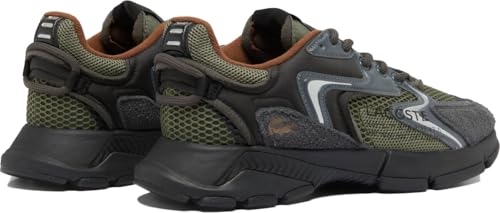 Lacoste Mens L003 Neo Sneaker, DK GRN/BLK, 122