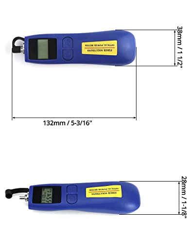 Testeur de fibre optique multi-longueur d'onde QWORK bleu à interface 2.5mm - 5