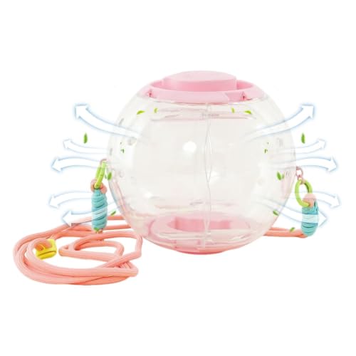 Bola de ejercicio transparente de 18cm para hámster y erizo 7