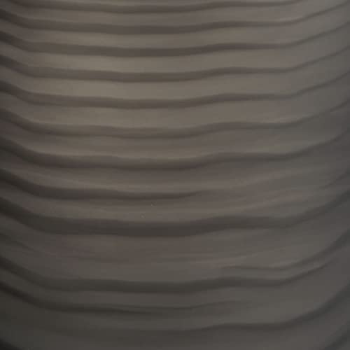 mDesign Papierkorb Büro, schwarz - Material: beständiger Kunststoff - hochwertiger Mülleimer Küche - Design Abfalleimer - Image 6