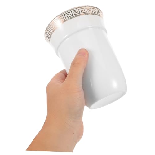 Porte-brosse de toilette autoportant céramique LABRIMP support brosse WC compact stable - 5
